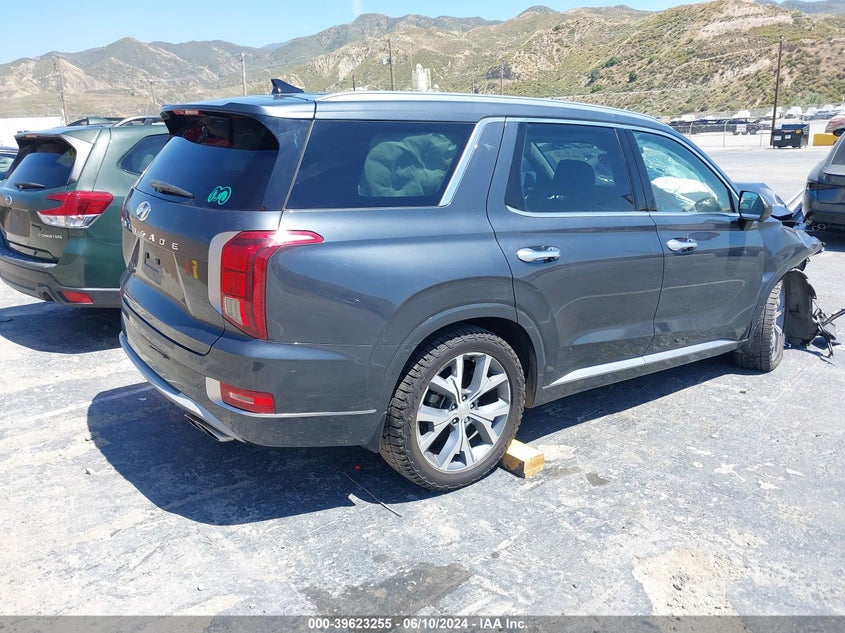 2021 Hyundai Palisade Limited VIN: KM8R54HEXMU207053 Lot: 39623255