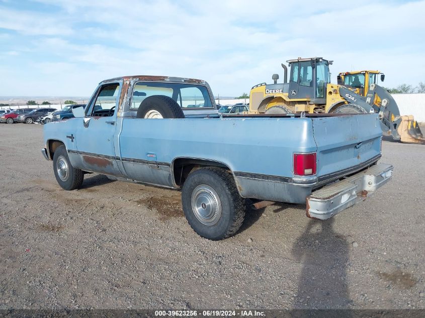 1986 Chevrolet C20 VIN: 1GCGC24M8GJ110149 Lot: 39623256