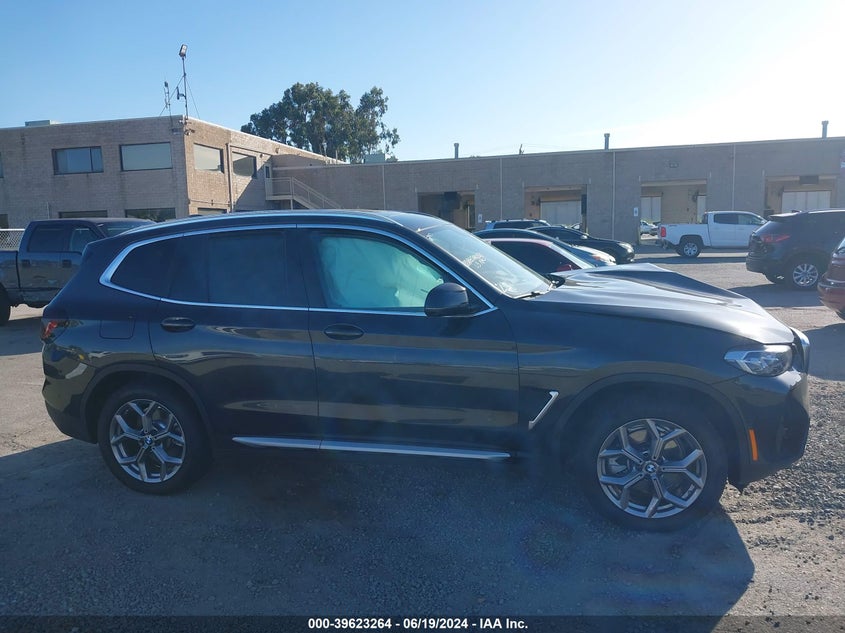 2024 BMW X3 xDrive30I VIN: 5UX53DP01R9U07486 Lot: 39623264