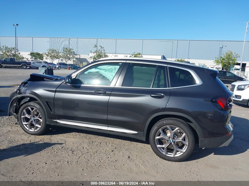 2024 BMW X3 xDrive30I VIN: 5UX53DP01R9U07486 Lot: 39623264