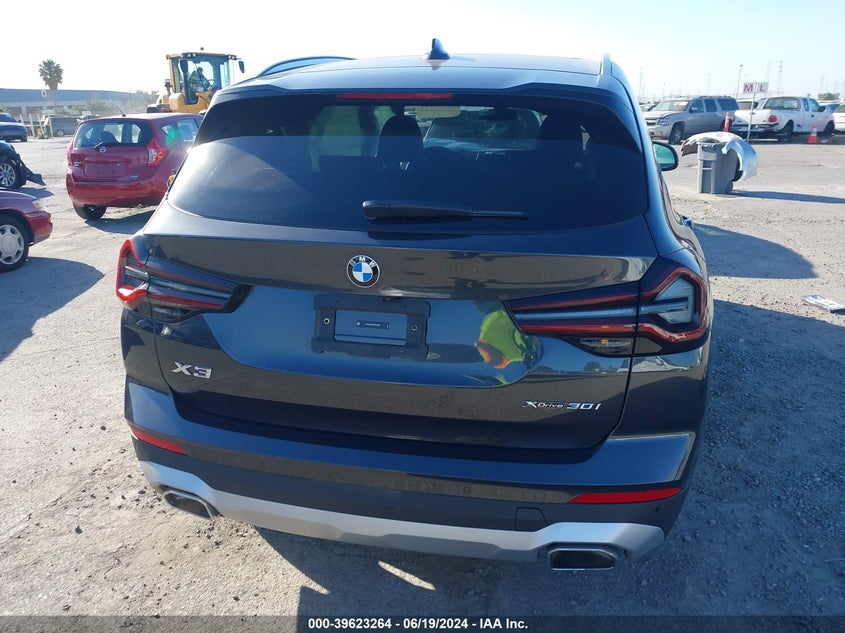 2024 BMW X3 xDrive30I VIN: 5UX53DP01R9U07486 Lot: 39623264