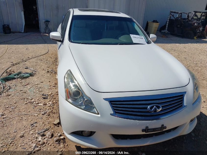 2011 Infiniti G25 Journey VIN: JN1DV6AP1BM830177 Lot: 39623268