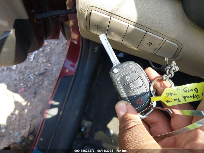 2017 Hyundai Tucson Se VIN: KM8J33A49HU507400 Lot: 39623276