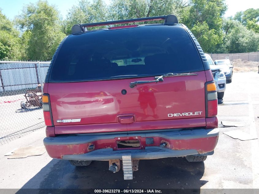 2005 Chevrolet Tahoe Z71 VIN: 1GNEK13T35R191273 Lot: 39623278