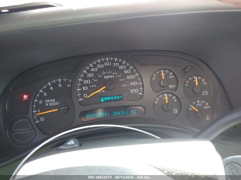 2005 Chevrolet Tahoe Z71 VIN: 1GNEK13T35R191273 Lot: 39623278