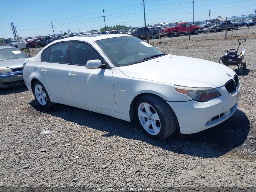 2006 BMW 525Xi VIN: WBANF33546CS34935 Lot: 39623282