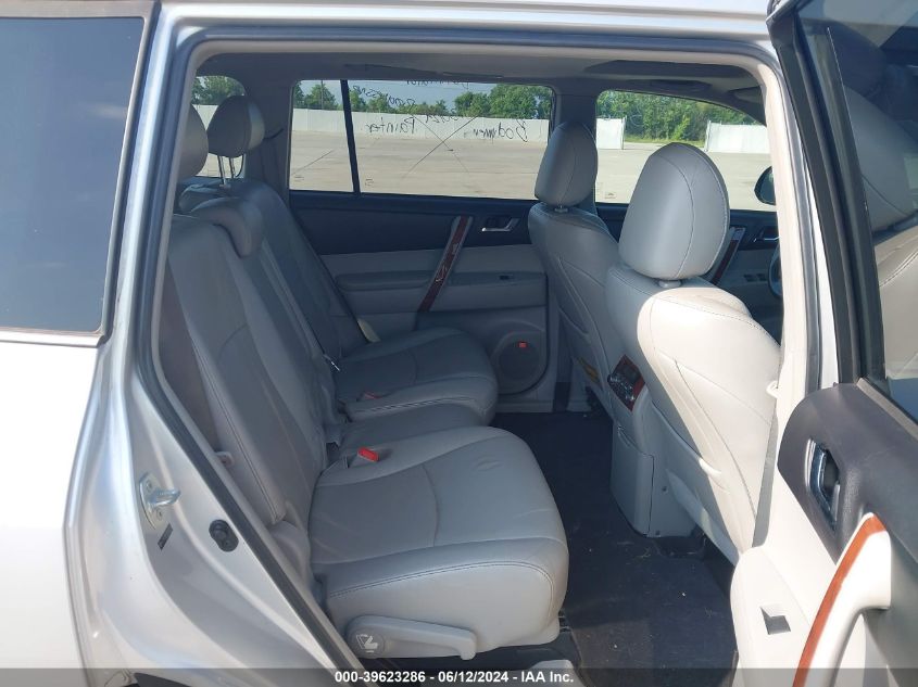 2013 Toyota Highlander Limited V6 VIN: 5TDYK3EH3DS096318 Lot: 39623286