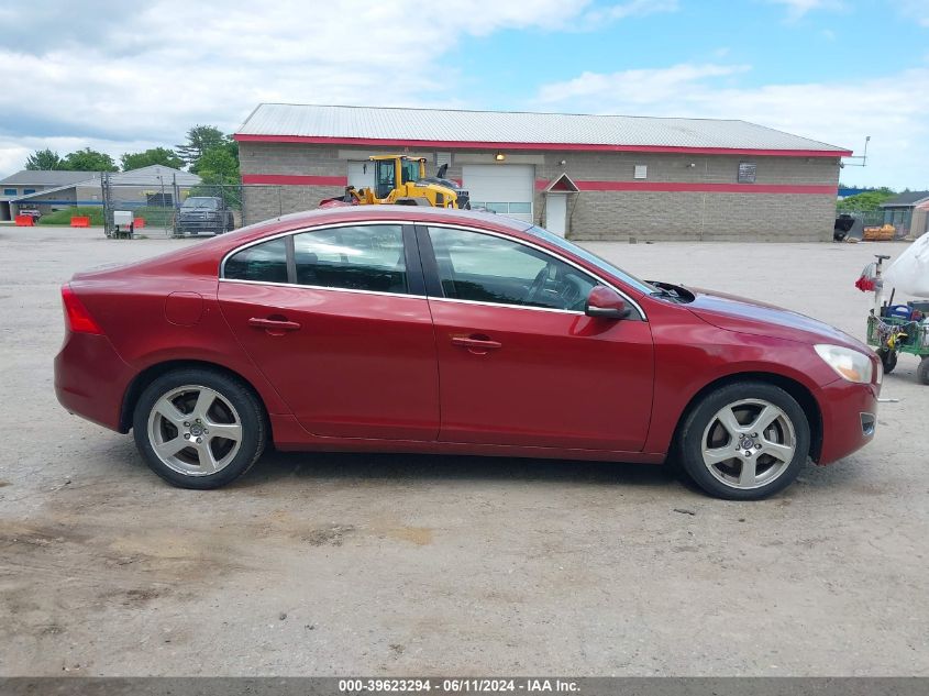 2012 Volvo S60 T5 VIN: YV1622FS3C2043498 Lot: 39623294