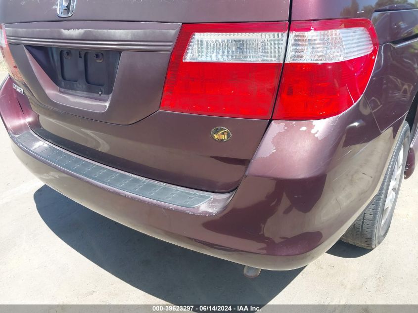 2007 Honda Odyssey Ex VIN: 5FNRL38497B093569 Lot: 39623297