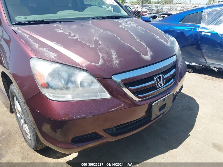 2007 Honda Odyssey Ex VIN: 5FNRL38497B093569 Lot: 39623297