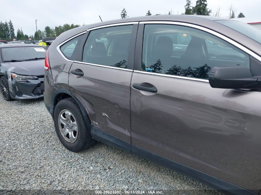 2014 Honda Cr-V Lx VIN: 5J6RM4H3XEL005787 Lot: 39623307