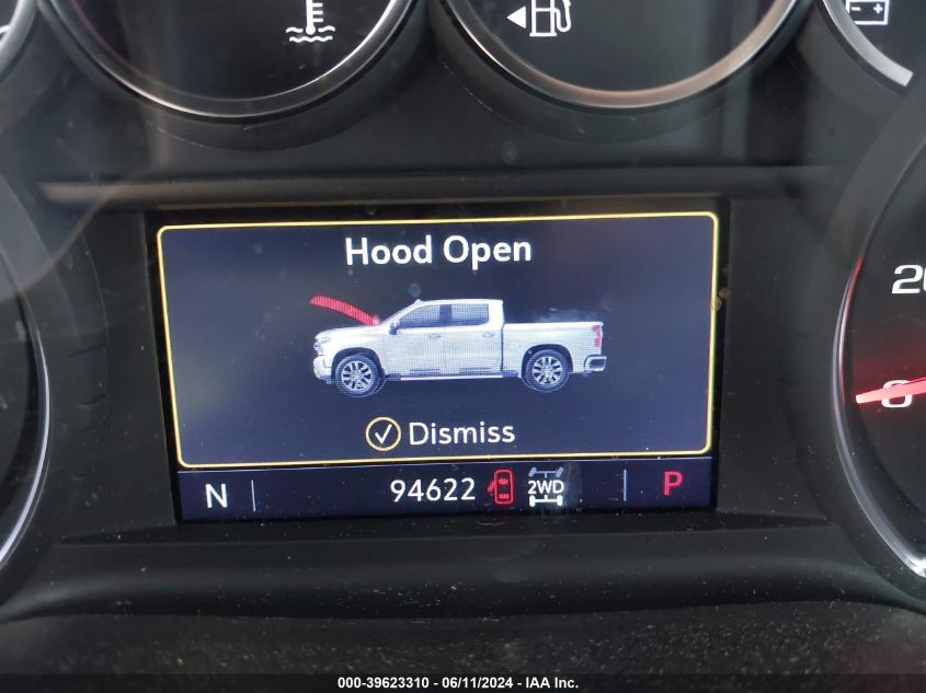 2021 Chevrolet Silverado 1500 4Wd Short Bed Lt VIN: 3GCUYDED6MG259381 Lot: 39623310