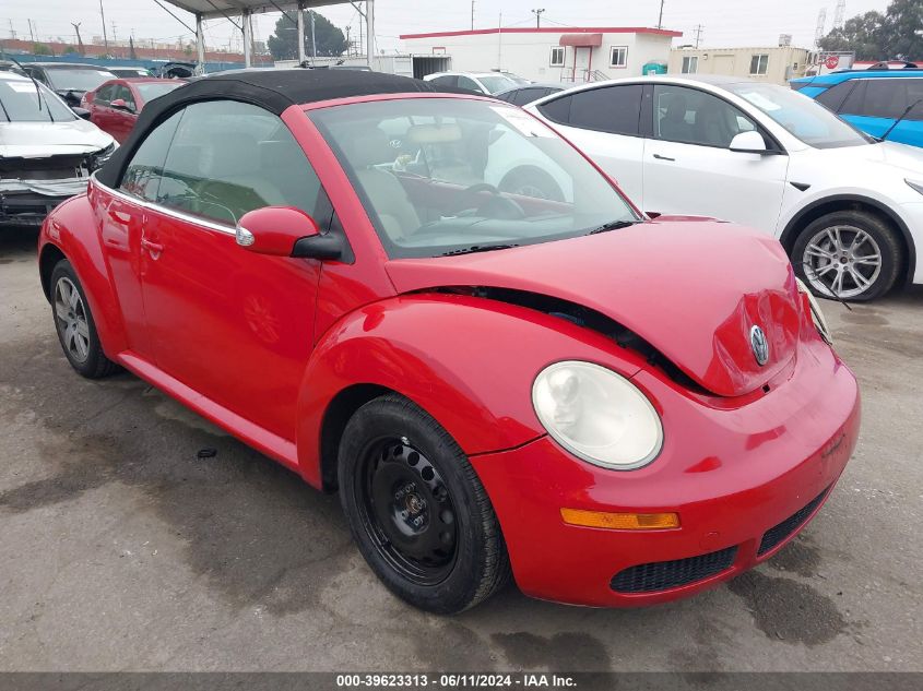 2006 Volkswagen New Beetle Convertible VIN: 3VWPG31Y66M313329 Lot: 39623313