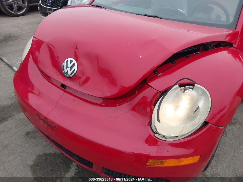 2006 Volkswagen New Beetle Convertible VIN: 3VWPG31Y66M313329 Lot: 39623313