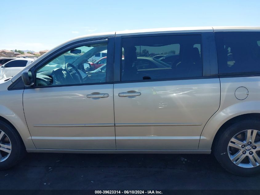 2013 Dodge Grand Caravan Se VIN: 2C4RDGBG4DR712747 Lot: 39623314