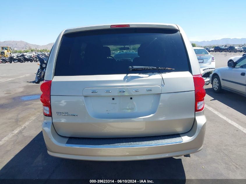 2013 Dodge Grand Caravan Se VIN: 2C4RDGBG4DR712747 Lot: 39623314