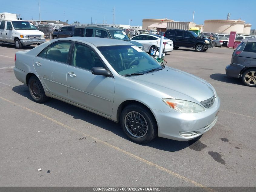 2004 Toyota Camry Le/Se/Xle VIN: JTDBE30K140256604 Lot: 39623320