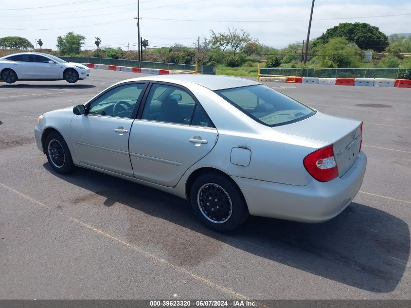 2004 Toyota Camry Le/Se/Xle VIN: JTDBE30K140256604 Lot: 39623320