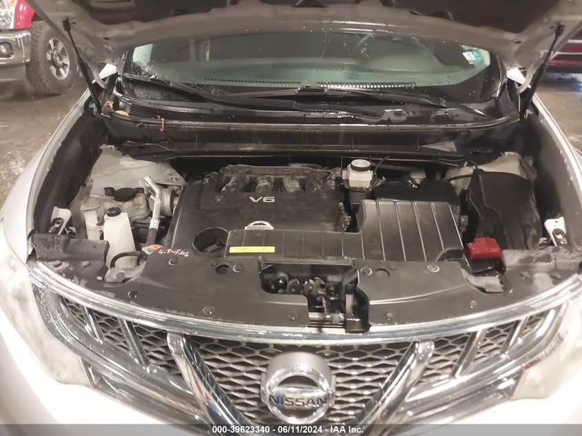 2012 Nissan Murano Sv VIN: JN8AZ1MW7CW202368 Lot: 39623340