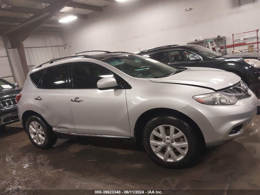 2012 Nissan Murano Sv VIN: JN8AZ1MW7CW202368 Lot: 39623340