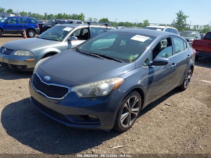 2014 Kia Forte Ex VIN: KNAFZ4A8XE5092284 Lot: 39623344