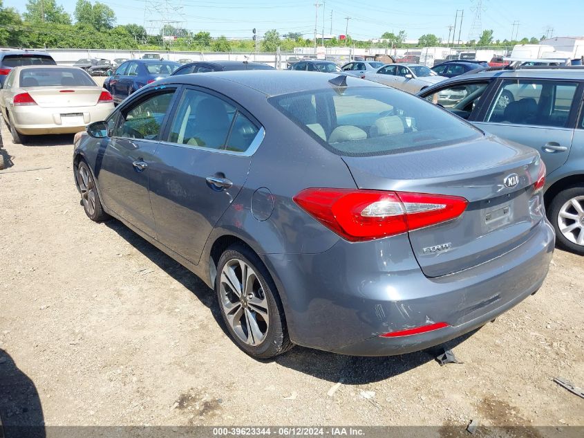 2014 Kia Forte Ex VIN: KNAFZ4A8XE5092284 Lot: 39623344