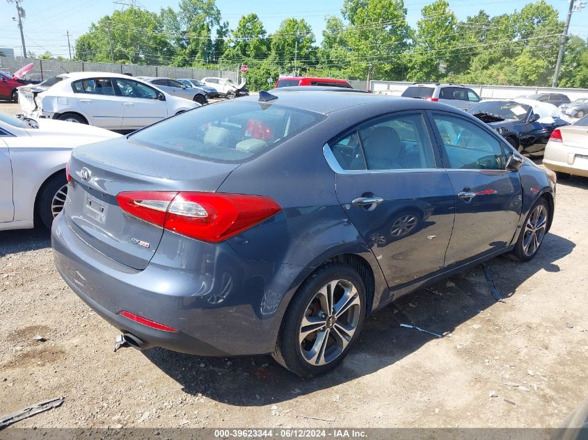 2014 Kia Forte Ex VIN: KNAFZ4A8XE5092284 Lot: 39623344