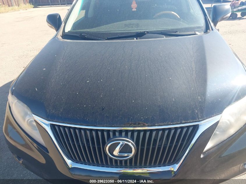 2010 Lexus Rx 350 VIN: 2T2BK1BAXAC064631 Lot: 39623350