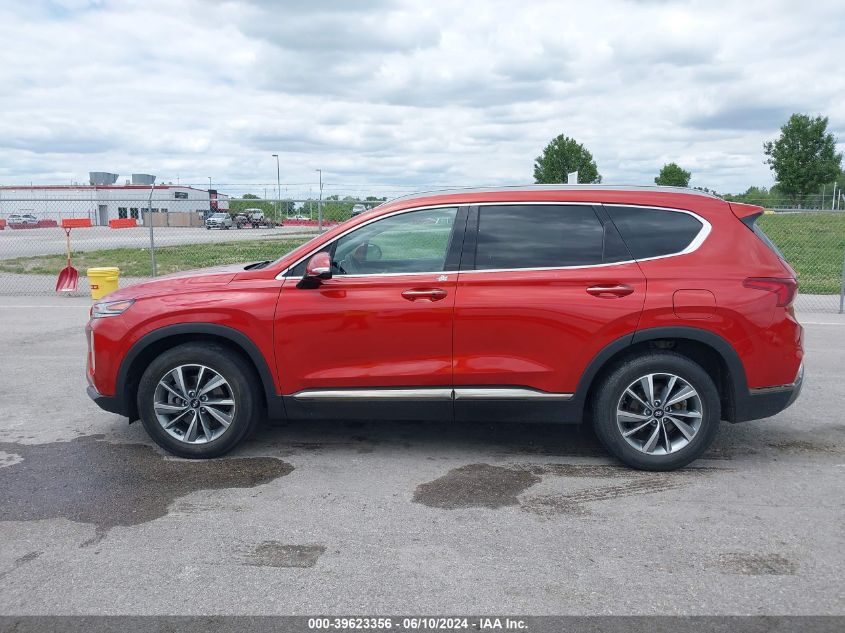 2019 Hyundai Santa Fe Limited VIN: 5NMS5CAD5KH129562 Lot: 39623356