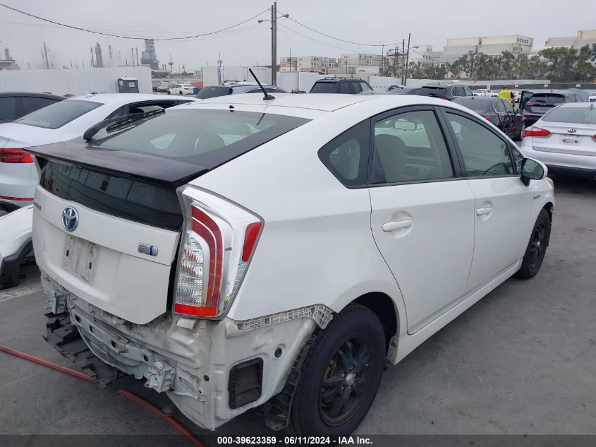 2015 Toyota Prius Two VIN: JTDKN3DUXF0455021 Lot: 39623359