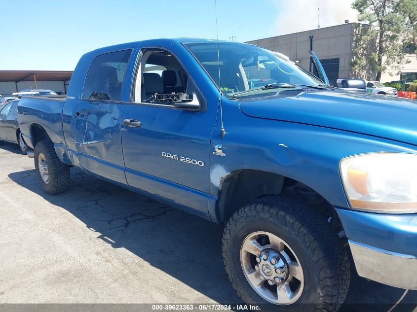 2006 Dodge Ram 2500 Slt VIN: 3D7KS29C46G162722 Lot: 39623363