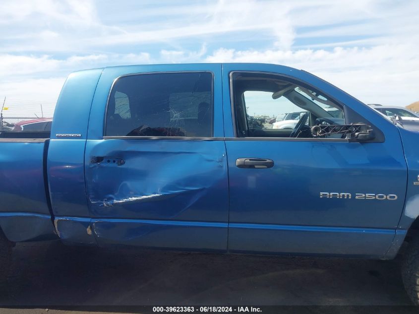 2006 Dodge Ram 2500 Slt VIN: 3D7KS29C46G162722 Lot: 39623363