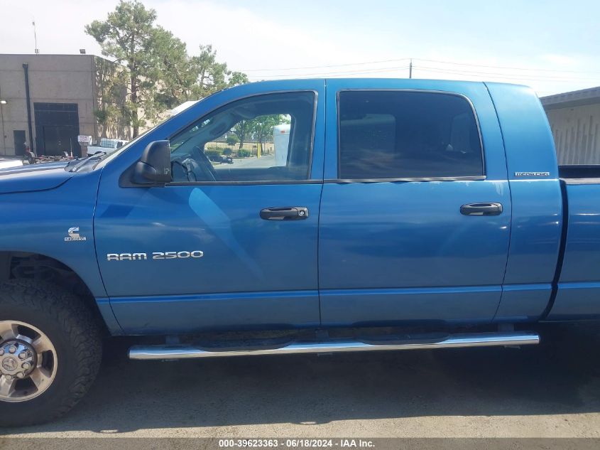 2006 Dodge Ram 2500 Slt VIN: 3D7KS29C46G162722 Lot: 39623363