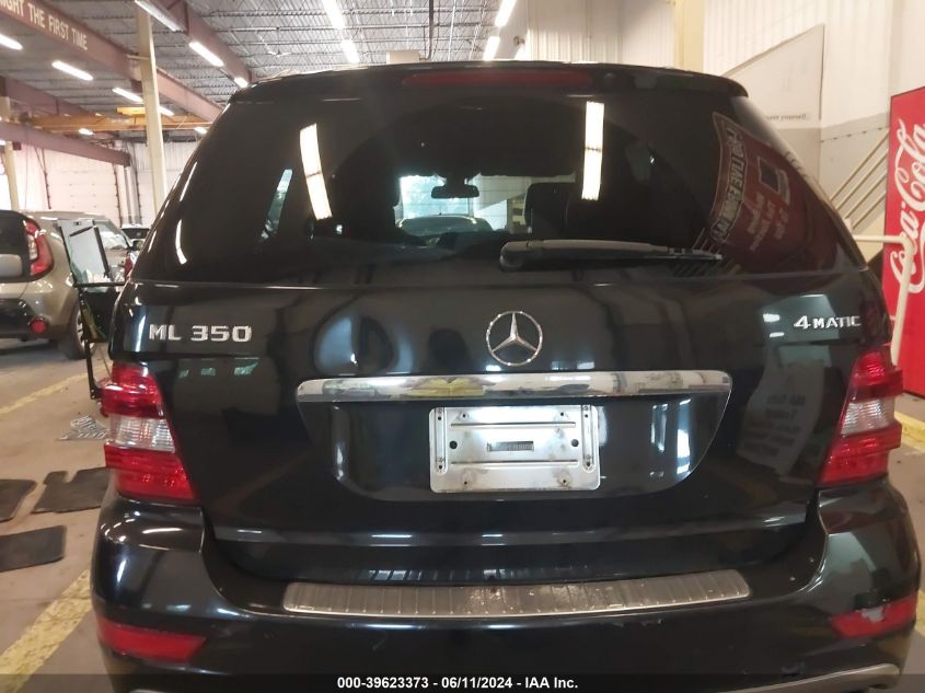 2011 Mercedes-Benz Ml 350 4Matic VIN: 4JGBB8GBXBA710444 Lot: 39623373