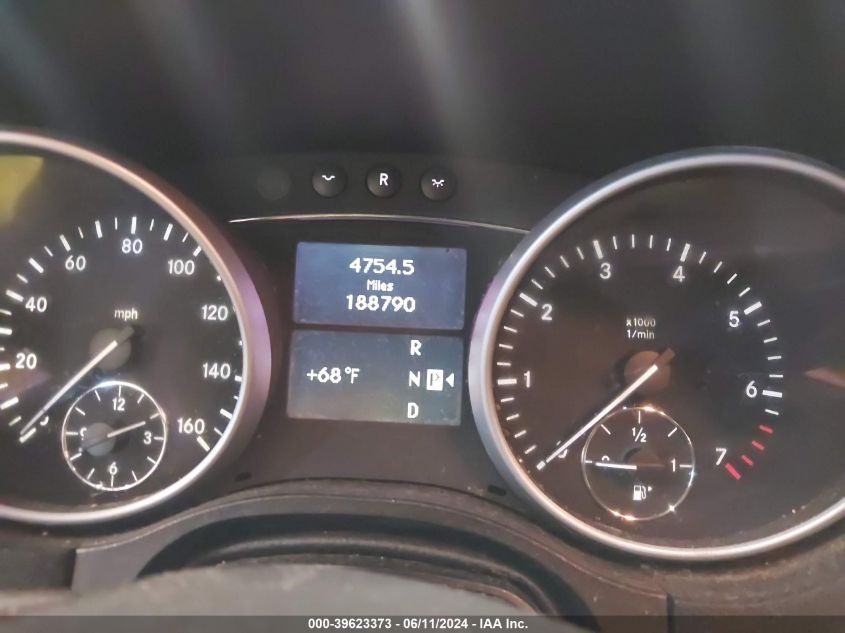 2011 Mercedes-Benz Ml 350 4Matic VIN: 4JGBB8GBXBA710444 Lot: 39623373