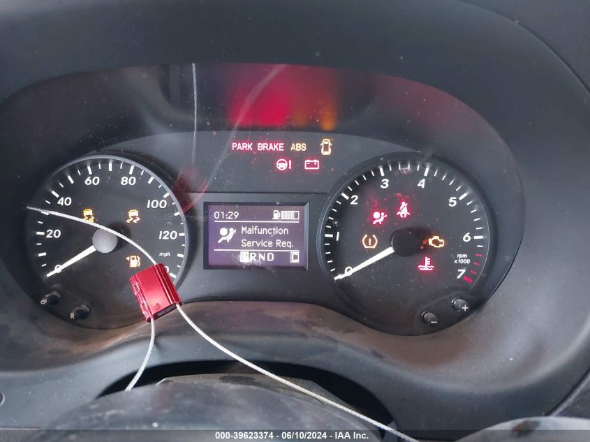 2018 Mercedes-Benz Metris VIN: WD4PG2EE4J3493603 Lot: 39623374