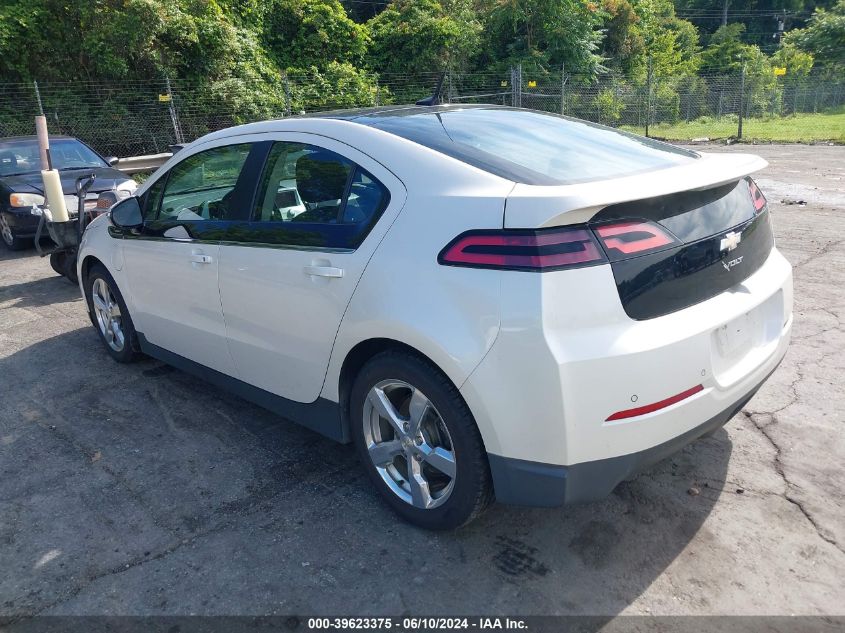 2011 Chevrolet Volt VIN: 1G1RD6E42BU101412 Lot: 39623375