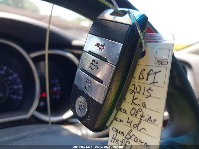 2015 Kia Optima Ex VIN: 5XXGN4A72FG404136 Lot: 39623377