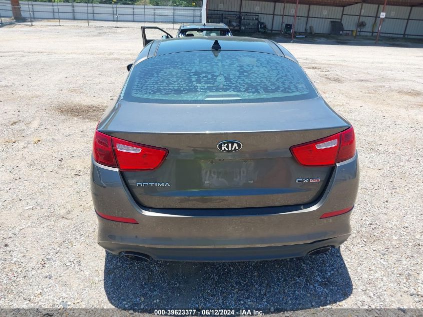 2015 Kia Optima Ex VIN: 5XXGN4A72FG404136 Lot: 39623377