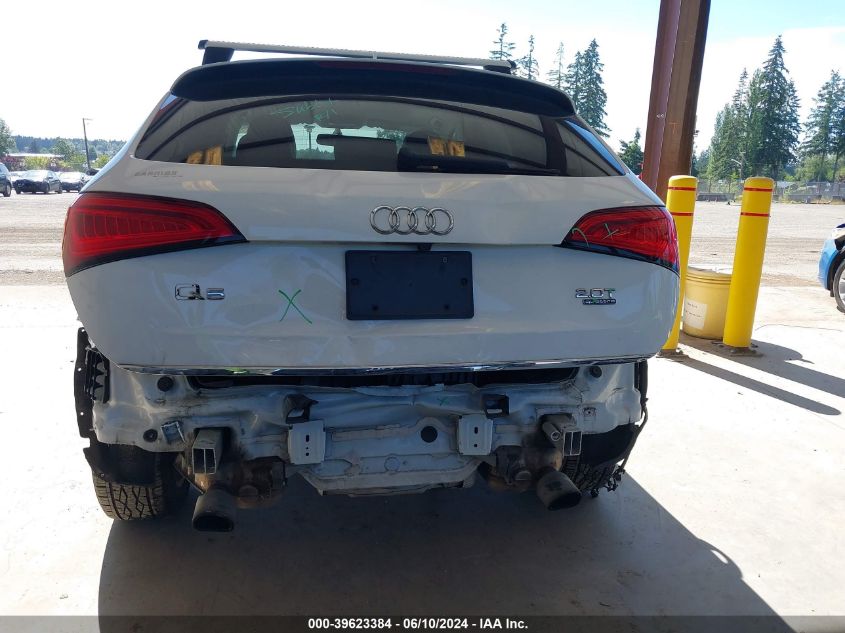 2017 Audi Q5 2.0T Premium VIN: WA1C2AFP6HA078770 Lot: 39623384