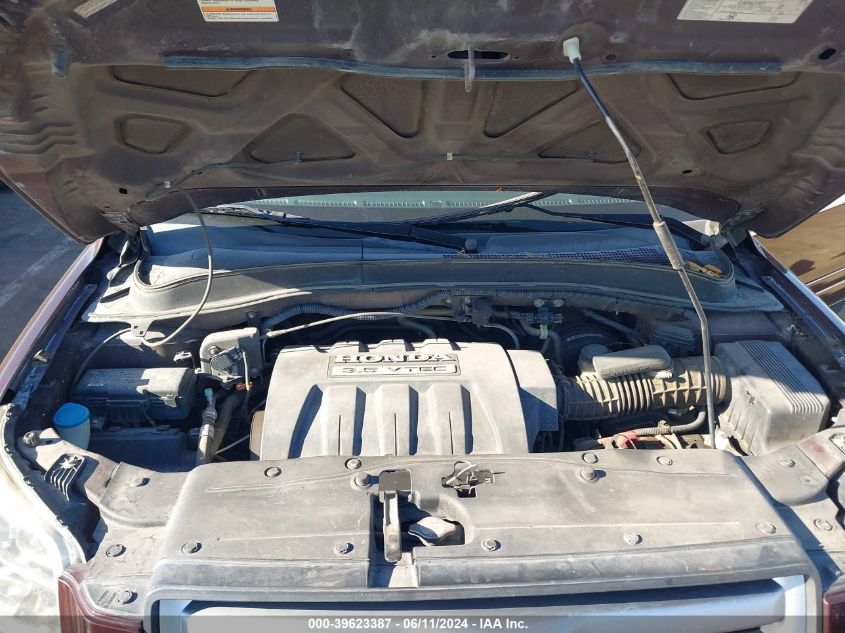 2007 Honda Pilot Ex-L VIN: 2HKYF18557H529898 Lot: 39623387