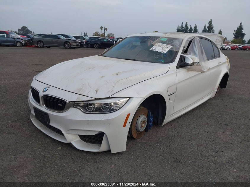 WBS3C9C53FJ276300 Bmw M3 2015