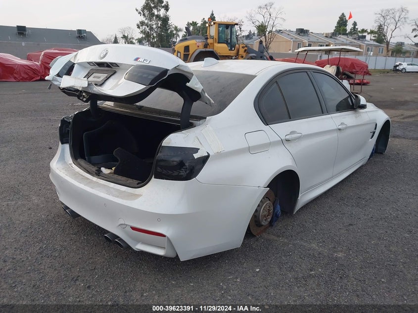WBS3C9C53FJ276300 Bmw M3 2015