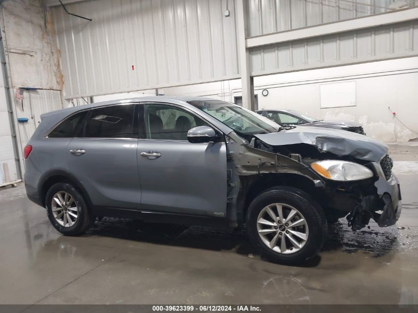 2020 Kia Sorento 3.3L Lx VIN: 5XYPGDA53LG617581 Lot: 39623399