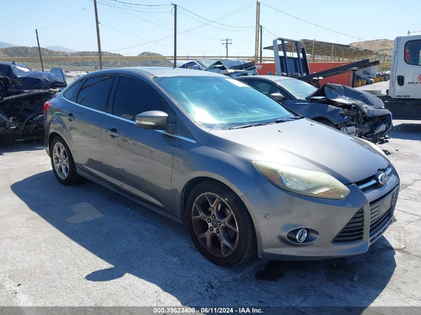 2013 Ford Focus Titanium VIN: 1FADP3J28DL145425 Lot: 39623400