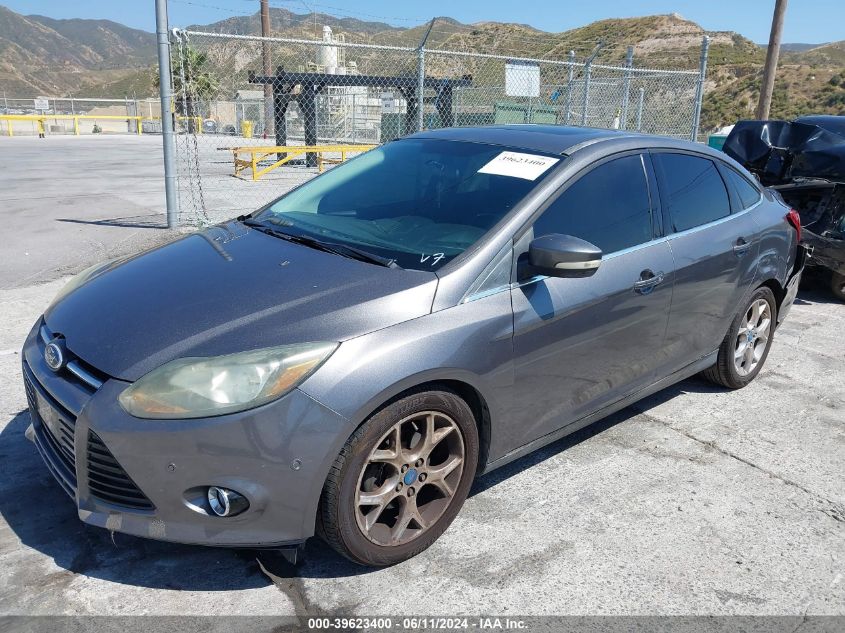 2013 Ford Focus Titanium VIN: 1FADP3J28DL145425 Lot: 39623400