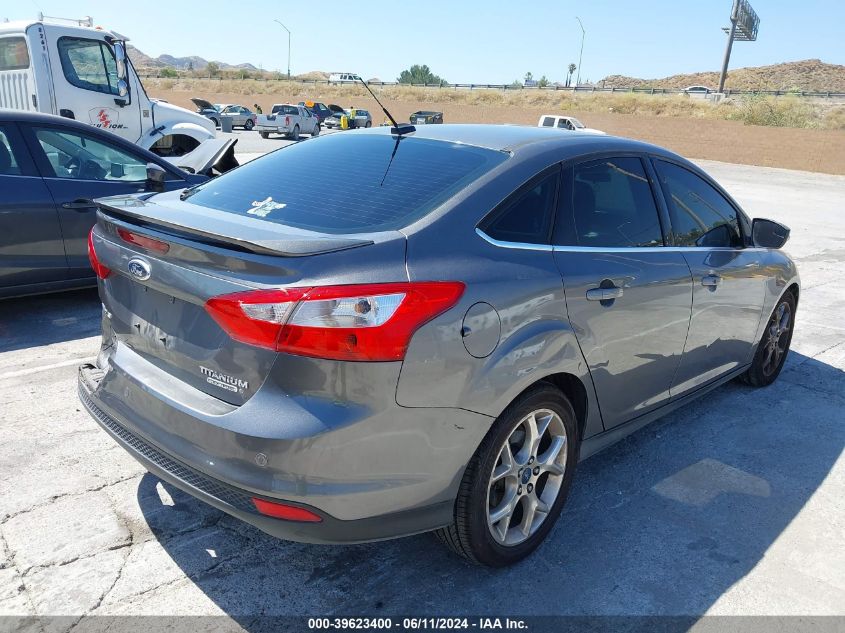 2013 FORD FOCUS TITANIUM - 1FADP3J28DL145425