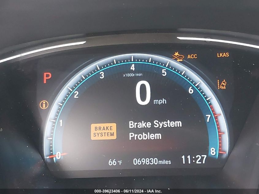 2020 Honda Civic Lx VIN: 19XFC2F61LE212541 Lot: 39623406