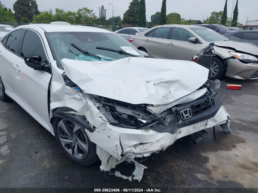 2020 Honda Civic Lx VIN: 19XFC2F61LE212541 Lot: 39623406