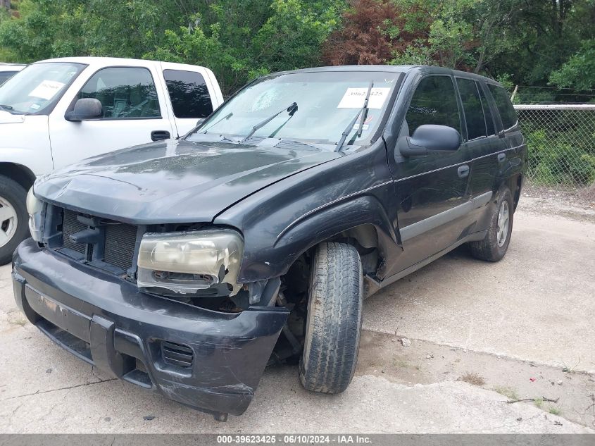 2005 Chevrolet Trailblazer Ls VIN: 1GNDS13S252186674 Lot: 39623425